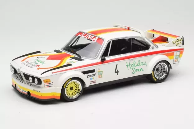 Minichamps Bmw Csl 3.0 Coupe Team Juma Tuning N 4 Nurburgring 1976 A.corbisier E.joosen B.berndtson 1:18 155762504